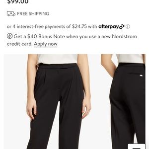 Selling pants because they no longer fit